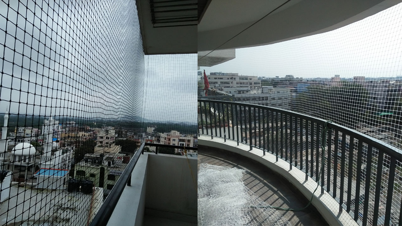 Balcony Safety Nets in Himayath Nagar